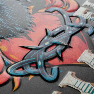 ZEP Blechschild TATTOO 47x35x0,5 cm Miami