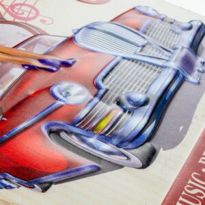 ZEP Blechschild ROCKABILLY 47x35x0,5 Zentimeter