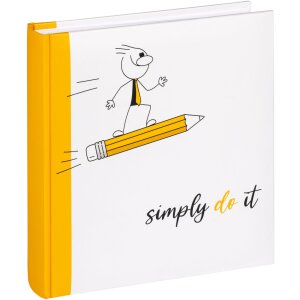 Детский альбом Walther Умный исследователь Мальчик желтый...