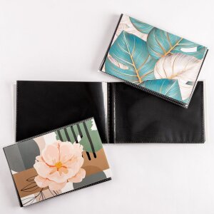 Walther Einsteckalbum Minialbum Variety 20 Fotos 10x15 cm Softcover schwarz