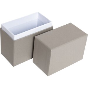 Бокс для фотографий HNFD Parda taupe 11x5,5x16 см для 200-300 фотографий 10x15 см