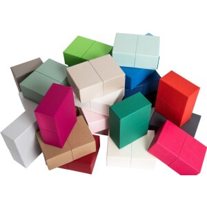 Фотобокс HNFD Parda 300 фотографий 10x15 см аква стоя с воротничком бумажная обложка