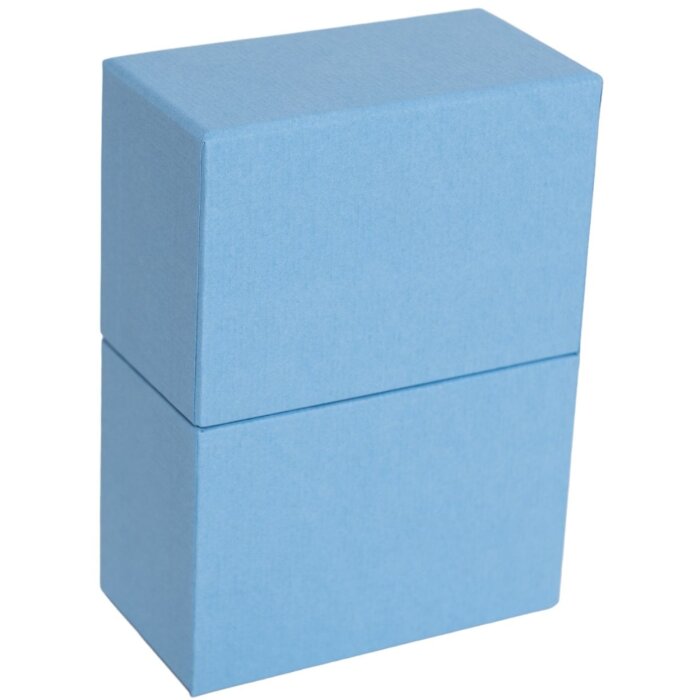 Бокс для фотографий HNFD Parda темно-синий 11x5,5x16 см для 200-300 фотографий 10x15 см