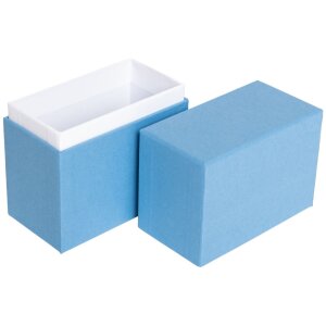 Бокс для фотографий HNFD Parda темно-синий 11x5,5x16 см для 200-300 фотографий 10x15 см