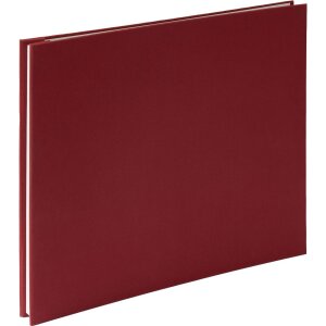 HNFD Linen screw-top album red 38x31 см 40 белых страниц