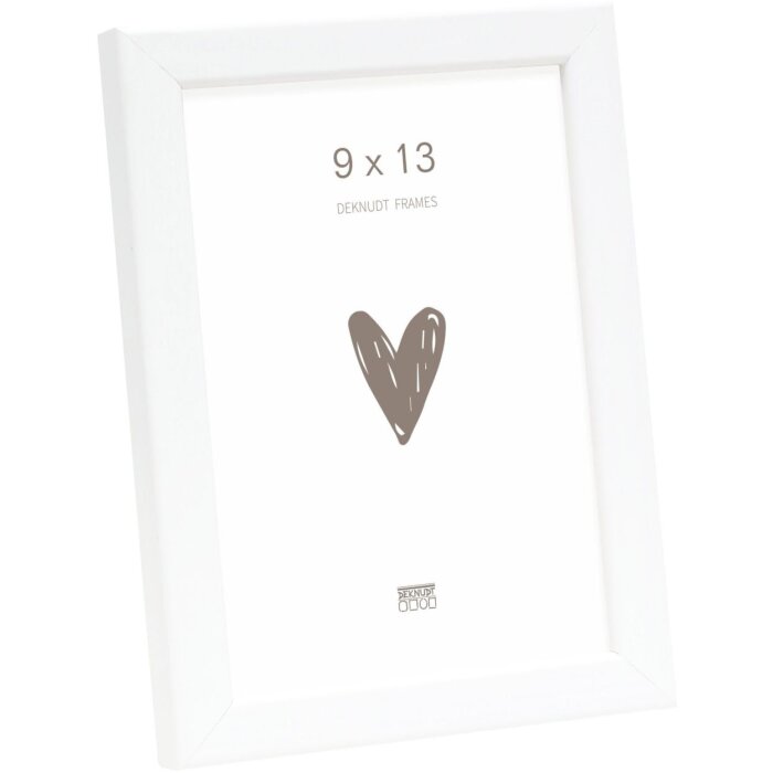 Deknudt Holzrahmen S41JK1 weiß 9x13 cm