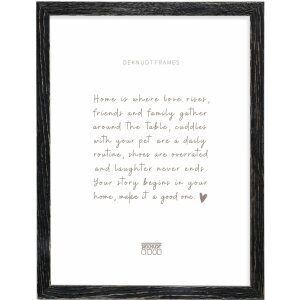 Deknudt Holzrahmen S68VF schwarz 20x30 cm