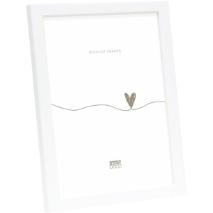 Деревянная рамка Deknudt S41JK1 белая 18x24 см