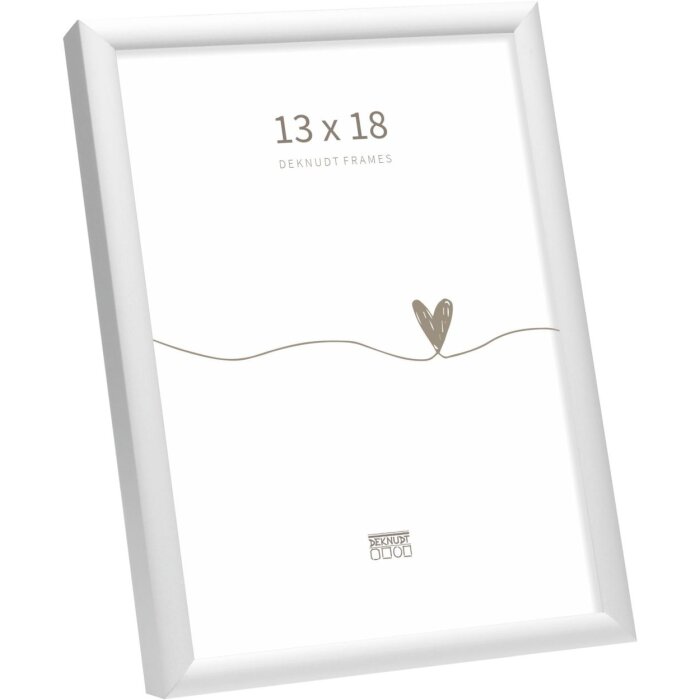 Алюминиевая фоторамка Deknudt S027 серебристая 13x18 см