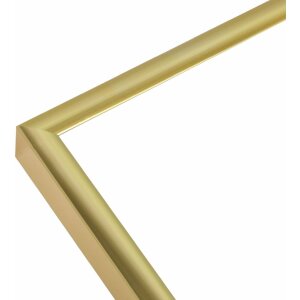 Алюминиевая фоторамка Deknudt S027 золото 15x20 см