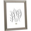 Deknudt Kunststoffrahmen S41VD1 silber 21x29,7 cm DIN A4 Urkundenrahmen