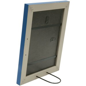 Деревянная рамка Deknudt S45Y синяя 20x30 см