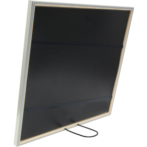 Деревянная рамка для галереи Deknudt S41JD1 серебро 4 фото 10x15 см 31,4x31,4 см