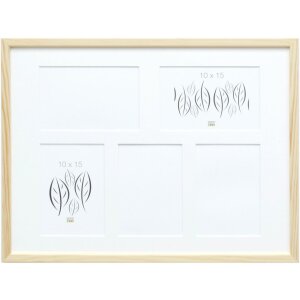 Деревянная рамка для галереи Deknudt S41JH1 натуральная 5...