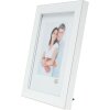 Пластиковая рамка Deknudt S41VK1 белая с серебряным кантом 29,7x42 см DIN A3