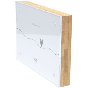Deknudt Bambusrahmen Acrylglas Magnetverschluss S68VE1...