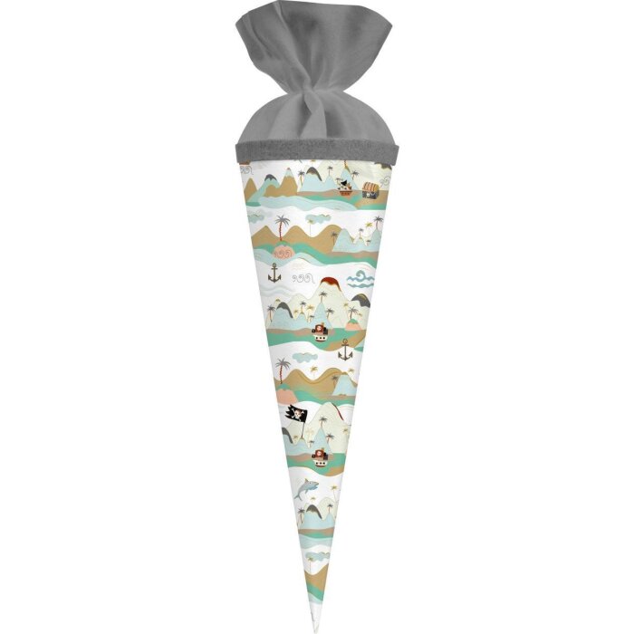 Goldbuch Geschwistertüte Ahoi Schultüte 35 cm mit Filzverschluss