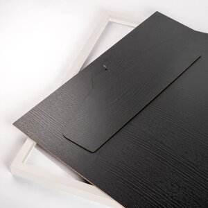 Walther Holzrahmen Stockholm 3D Trikotrahmen 60x90 cm Acrylglas Wandaufhängung