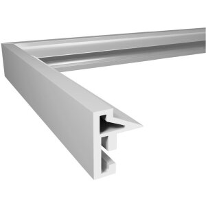 Walther Kunststoffrahmen Desire 40x60 cm Schwarz Kunstglas MDF-Rückwand