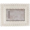 Clayre & Eef 2F0940 Fotorahmen 16x2x21 cm 10x15 cm Weiß Rechteck