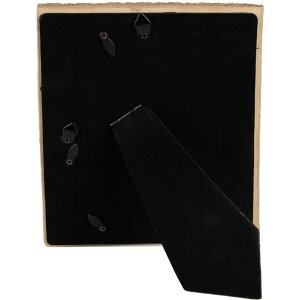 Clayre & Eef 2F0944 Fotorahmen 16x2x21 cm Braun 10x15 cm Rechteck