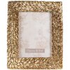 Clayre & Eef 2F0947 Fotorahmen 19x2x24 cm 13x18 cm Goldfarbig Rechteck