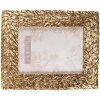Clayre & Eef 2F0947 Fotorahmen 19x2x24 cm 13x18 cm Goldfarbig Rechteck