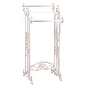 Clayre & Eef 4Y0224W Gästetuchhalter 40x37x91 cm...