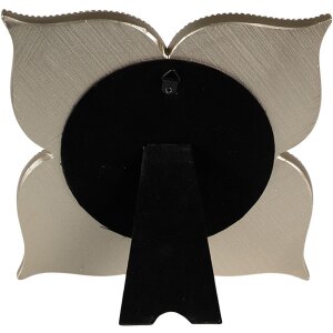 Clayre & Eef 62S266 Spiegel 21x2x21 cm Silberfarbig...