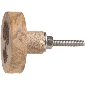 Clayre & Eef 65192 Дверная ручка Ø 4x4 см Коричневый