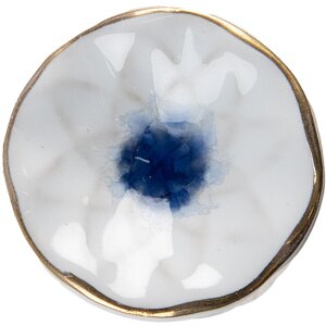 Clayre & Eef 65202 Türknopf Ø 4x4 cm Blau...