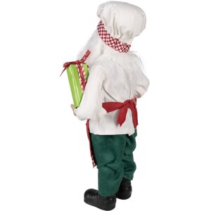 Clayre & Eef 65215 Dekoration Weihnachtsmann 26x16x46...