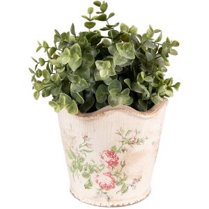 Clayre & Eef 6CE1537L Dekoration Blumentopf Rosa...