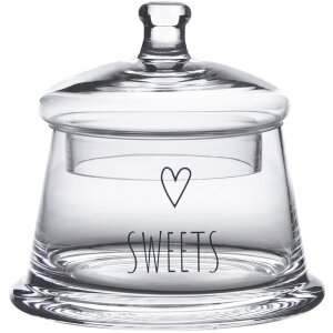 Clayre & Eef 6GL4263 Vorratsglas mit Deckel Ø...