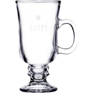 Clayre & Eef 6GL4373 Teeglas 10x8x15 cm 200 ml...