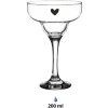 Clayre & Eef 6GL4375 Margarita-Glas transparent Ø 7x17 cm 200 ml