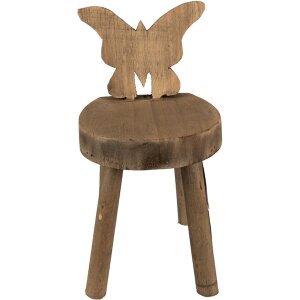 Clayre & Eef 6H2210 Столик для растений 18x19x34 см коричневый