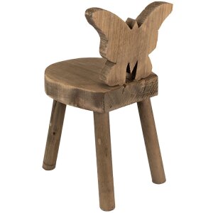 Clayre & Eef 6H2210 Столик для растений 18x19x34 см коричневый