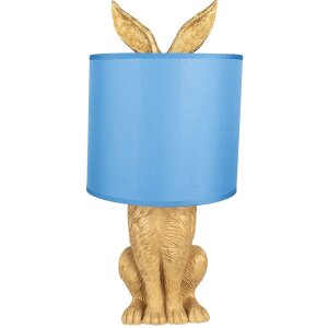 Clayre & Eef 6LMC0013GOBL Tischlampe Ø 20x43...