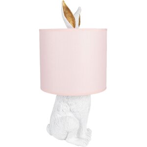 Clayre & Eef 6LMC0013WP Настольная лампа Rabbit...