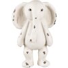 Clayre & Eef 6PR3640 Dekoration Elefant 6x4x10 cm Beige Braun