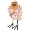 Clayre & Eef 6PR4882 Dekoration Vogel 7x10x12 cm Rosa