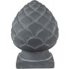 Clayre & Eef 6TE0470M Украшение Сосновая шишка Ø 18x24 см Серый