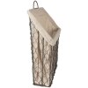 Clayre & Eef 6Y5253 Korb 23x9x21-37 cm Braun Beige