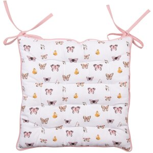 Clayre & Eef BPD29 Stuhlkissen mit Schaumstoff...