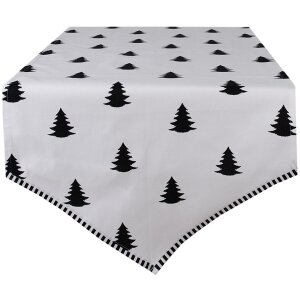 Clayre & Eef BWX65 Tischläufer 50x160 cm...