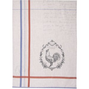 Clayre & Eef DFR42-1 Küchentuch 50x70 cm Beige Geschirrtuch