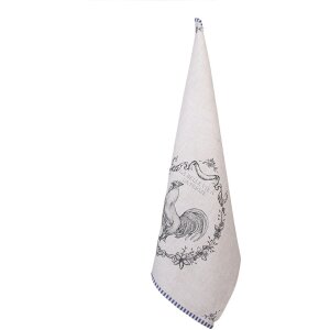 Clayre & Eef DFR42-2 Küchentuch 50x70 cm Beige...