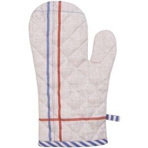 Clayre & Eef DFR44 Ofenhandschuh Beige 18x30 cm