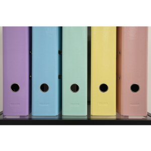 Exacompta Ordner PremTouch A4 Rückenbreite 80 mm Pastell Aquarel